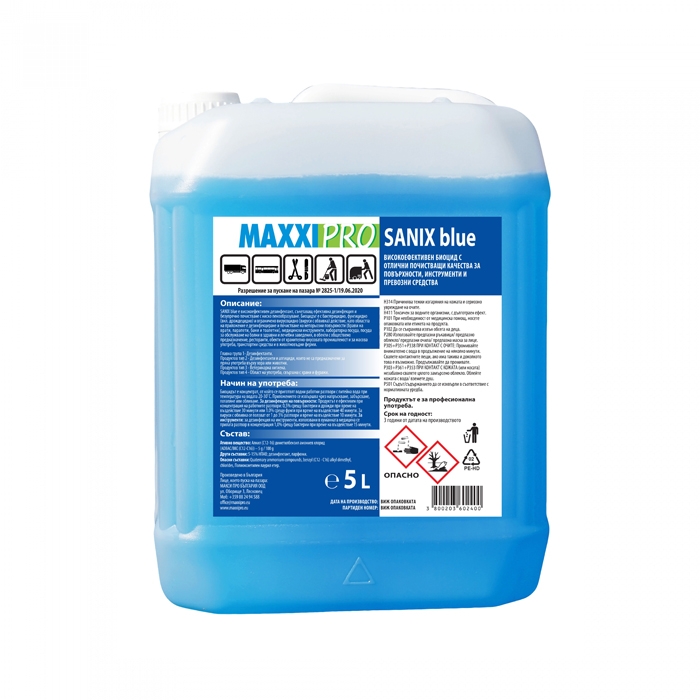 MAXXI PRO SANIX blue 5L